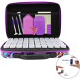 thumbnail image 2 of Diamond Painting Storage Containers,60 Slots Diamond Painting Accessories Kits with Tools for Diamond Art Craft Jewelry Beads Organizer(Butterfly), 2 of 4