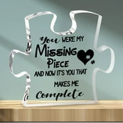 Moyel Anniversary Plaque Gifts for Girlfriend Boyfriend Wife Husband Romantic Gifts for Him Her