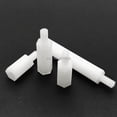 thumbnail image 4 of 50pcs M2 M2.5 M3 M4 White Nylon Plastic Hex Standoff Hexagon Pillar Male Female Spacer Phillips Bolt For PCB Board Motherboard, 4 of 5