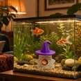 thumbnail image 4 of Roiihwy Halloween Fish Tank Decor, Shrimp Cave Small Fish Hideaway, Resin Underwater Skull Decor for Freshwater Aquarium Fish Tank Decorations, 4 of 6