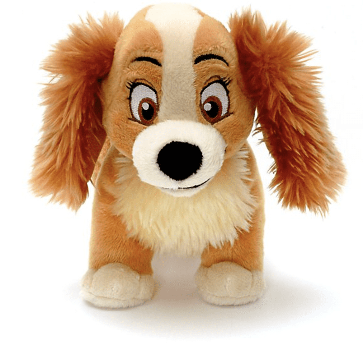Lady Official Lady and the Tramp Disney Classic Cartoon 10" Plush Soft Toy 