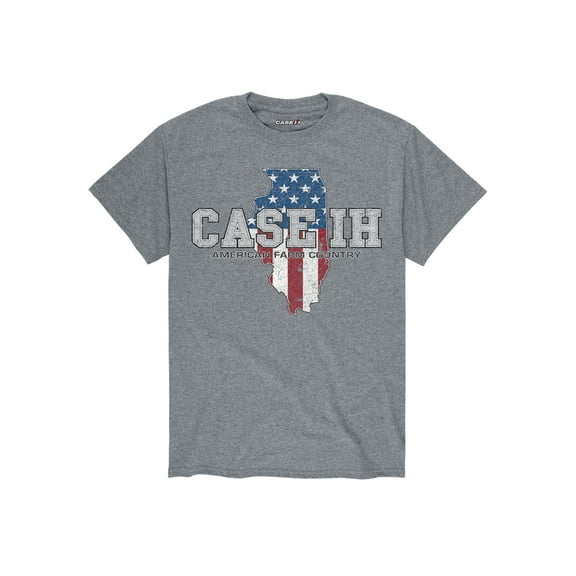 Case IH - Country Patriotic IL - Men's Short Sleeve Graphic T-Shirt
