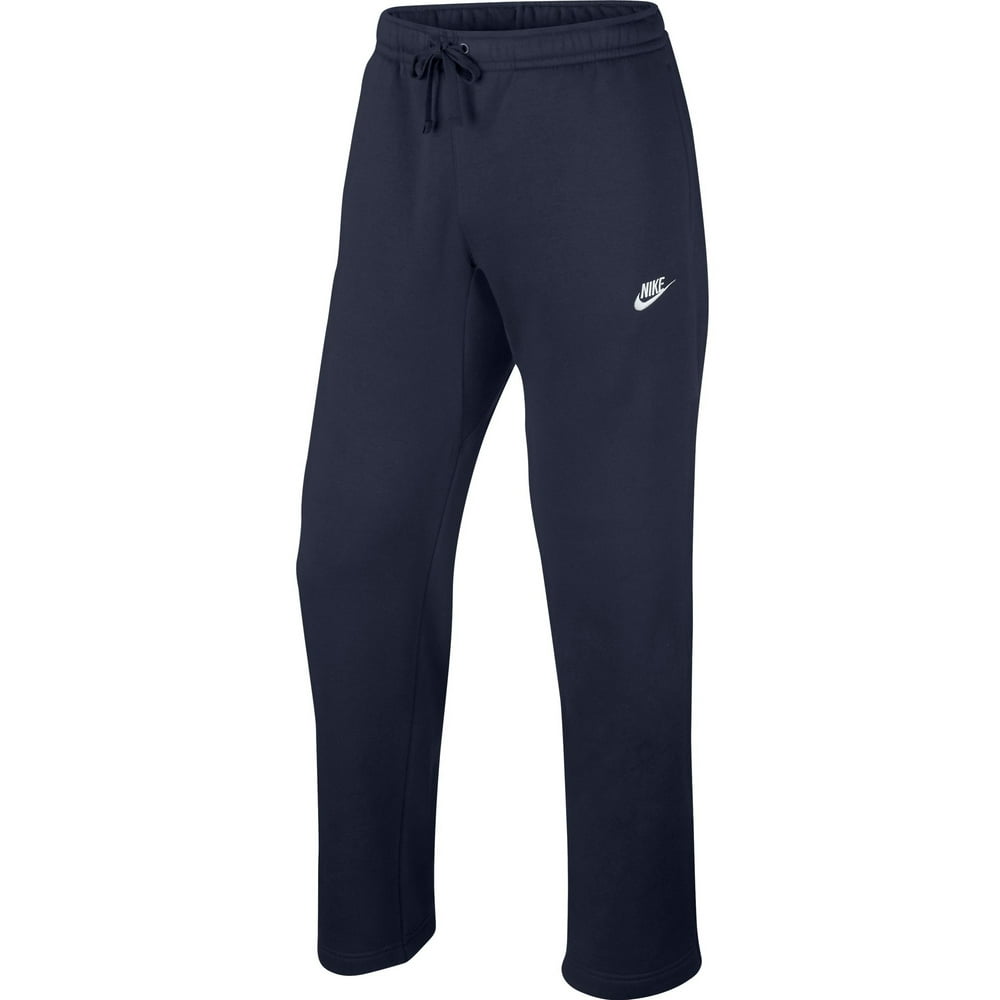 Nike Nike Club Fleece Open Hem Mens Sweatpants Bluewhite 804395 451