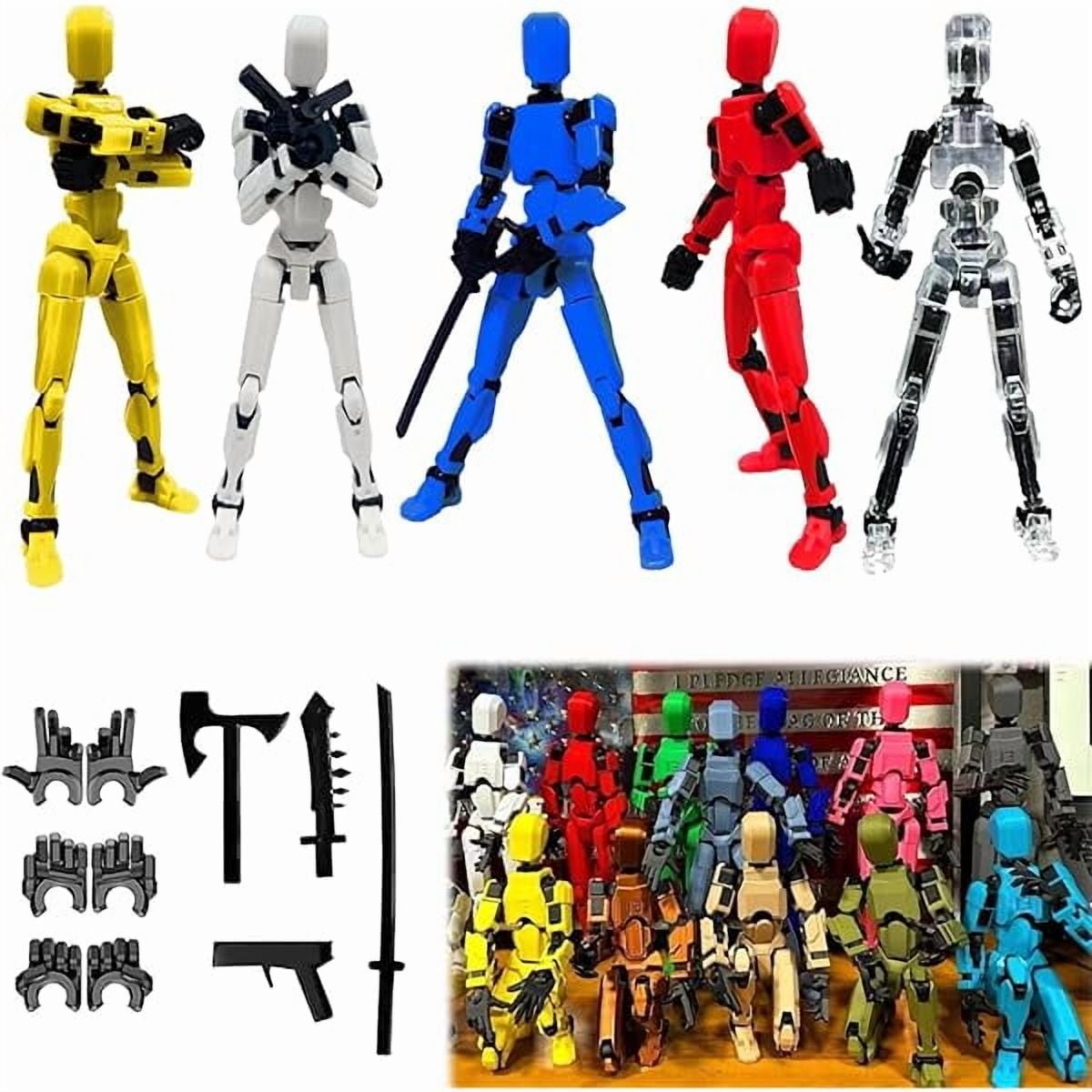 Assembly Completed) Titan 13 Action Figure, 4Pcs 12 Types of