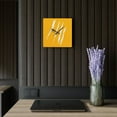 thumbnail image 5 of Effete Feline Claw Marks Scratch Acrylic Wall Clock, 5 of 6