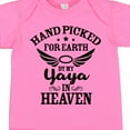 thumbnail image 4 of Inktastic Handpicked for Earth by My Yaya in Heaven with Angel Wings Boys or Girls Baby Bodysuit, 4 of 5