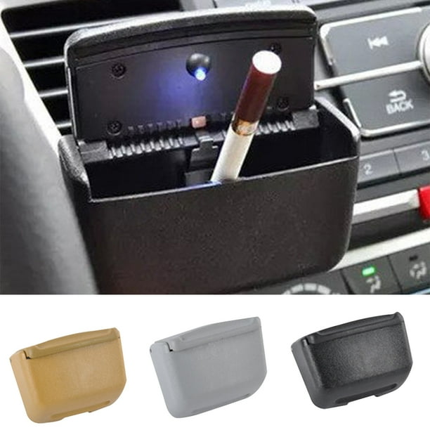 Cheers.US Portable Car Ashtray Holder with Lid, Vehicle Cigarette