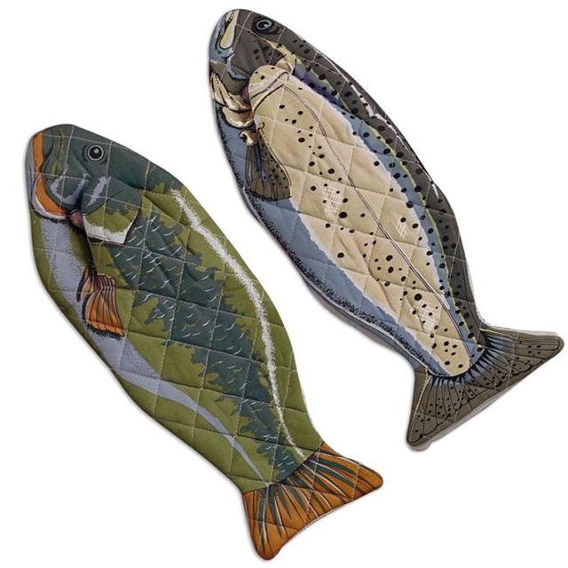 Design Imports CAMZ34778 Gant de Cuisson pour Poisson - Lot de 2