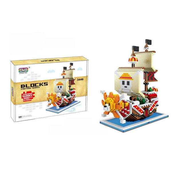533 絶海のマーレ　30枚セット zms Zhimeng Tree 3446 One Piece Boat Building Blocks Qianyang Meri