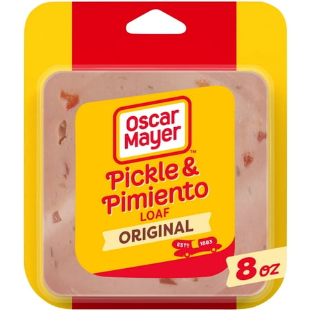Oscar Mayer Pickle & Pimiento Loaf Deli Lunch Meat, 8 Oz Package