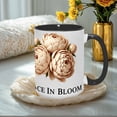 thumbnail image 5 of 15oz 'Peace In Bloom' Peony Ceramic Mug - A Serene Floral Sipper, 5 of 8