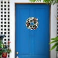 thumbnail image 2 of Christmas Wreath, Holiday Wreath, Outdoor Indoor Christmas Door Hanging Decoration, Green Pine Artificial Wreath for Front Door, Fireplace, Wall, Fall and Winter Seasonal Decor, 2 of 6
