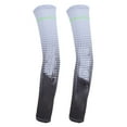 thumbnail image 2 of Arm Sleeves, Elastic Breathable Football Arm Sleeves Pressure Relief  For Sport Gray, 2 of 8