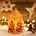 thumbnail image 3 of DOLITY Christmas Lantern Night Light Lamp Battery Operated for Home Fireplace Decor Tree, 3 of 7