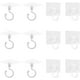 thumbnail image 1 of Ganchos adhesivos para techo y pared, giratorios 360°, sin taladros ni daños, para decoración de faroles. p20241126472, 1 of 4