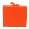 thumbnail image 4 of Gift Packaging Box, Exquisite Collapsible Gift Box Portable Ribbon Stylish  For Party For Cosmetics Orange,Black,Green, 4 of 8