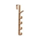 thumbnail image 1 of Fiudx Perchero para Puerta, Instalación Sin Costuras, Textura Antideslizante, Clips Flexibles Extraíbles, Almacenamiento para Baño, Cocina, Armario, Fácil de Colgar Sobre La Puerta, Organizador Multi, 1 of 1