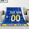 thumbnail image 2 of Los Angeles Throw Blanket Personalized for Men Women Youth Gifts, 2 of 6