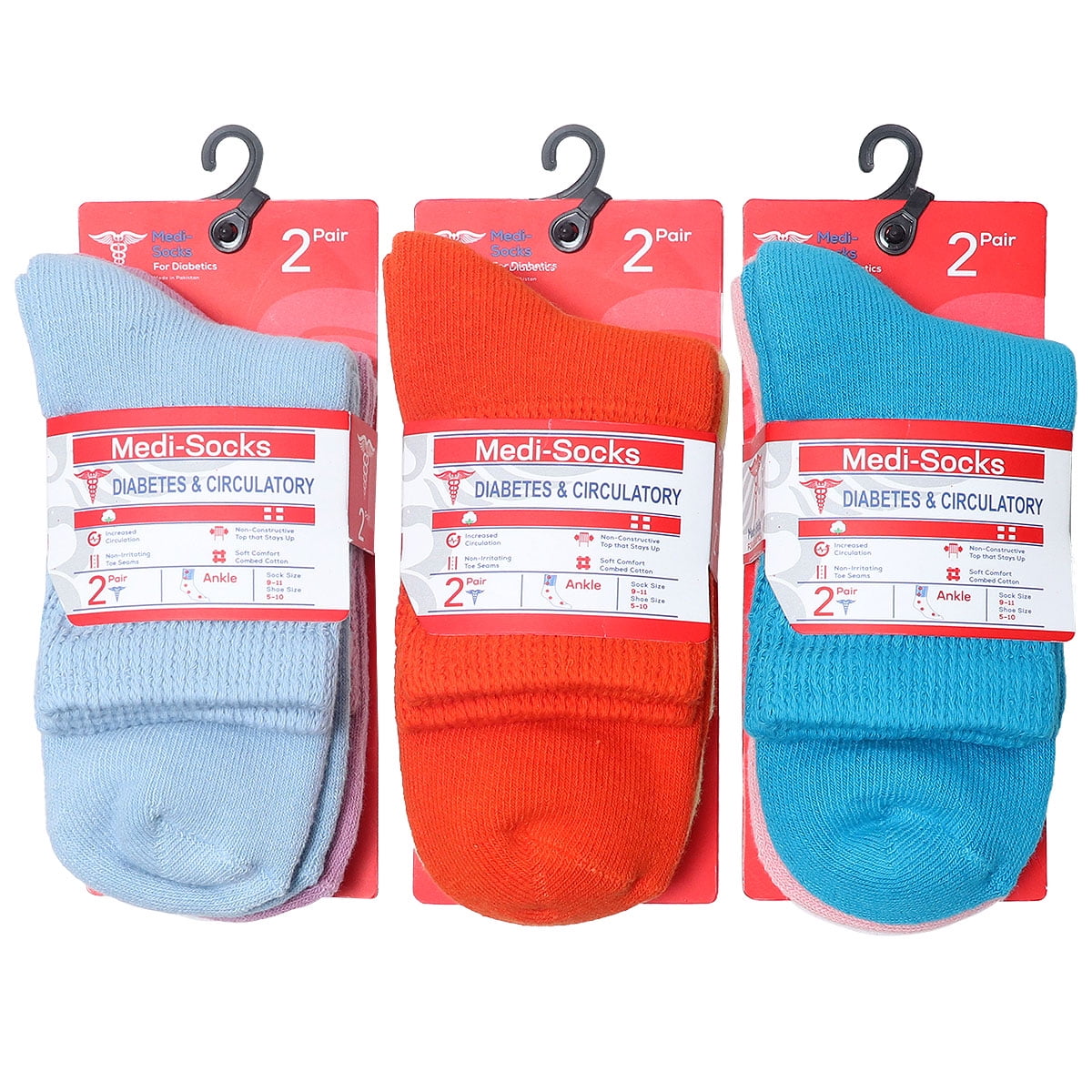 Buy Falari Women Diabetic Socks for Diabetes Edema and Circulatory