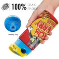 thumbnail image 6 of Tom And Jerry Kids Water Bottle with Silicone Straw And Spill-Proof Lid, 16.9oz Stainless Steel Double-Wall Vacuum Insulated Water Bottles for Boys Girls, 6 of 8