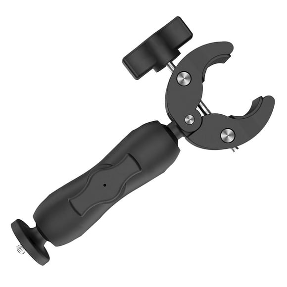 Soporte de Abrazadera para Poste Diseño Portátil Compacto Soporte de Ángulo Ajustable Para Mini Antena Material Satelital de Aleacio de Aluminio Rotación inoxidable