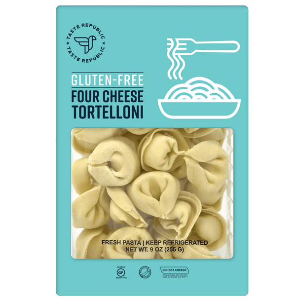 Taste Republic Fresh Gluten Free 4 Cheese Tortelloni 9 Oz Walmart Com Taste Republic Fresh Gluten Free 4 Cheese Tortelloni 9 Oz Walmart Com