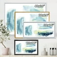 thumbnail image 4 of Designart 'Abstract Clouds Underwater' Modern Framed Canvas Wall Art Print, 4 of 5