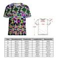 thumbnail image 2 of Colorful Tribal Diamond Print T Shirts Basic T-Shirt Short Sleeve Ladies Tee Shirt Summer Graphic Clothing, 2 of 6