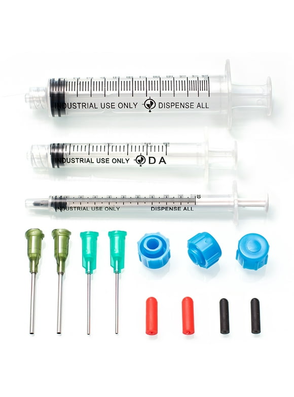 Syringes in Glassware and Plasticware