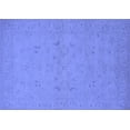 thumbnail image 1 of Ahgly Company Machine Washable Indoor Rectangle Oriental Blue Traditional Area Rugs, 7' x 10', 1 of 4