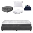thumbnail image 1 of Colchón King Size Trini + Base Cama + Almohada One + Protector Cloud + Sábanas Softy + Edredón Homy, 1 of 9