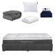 thumbnail image 1 of Colchón King Size Trini + Base Cama + Almohada One + Protector Cloud + Sábanas Softy + Edredón Homy, 1 of 9