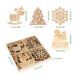 thumbnail image 2 of Juego de 20 colgantes navideños de madera - Decoración navideña - Decoración navideña - Color madera, 2 of 4