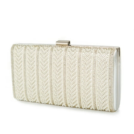 - Bling Crystal Clutch, Line Rhanstone Clutch, Blush Bridal Handbag, Wedding Clutch, Blush Bridesmaid Clutch, Great Gatsby Wedding Theme Flapper