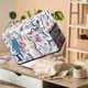 thumbnail image 5 of Uuiauoio Flower Print Sewing Machine Protective Cover Easy Storage Washable Zipper Dust Protection with Pockets for Most Standard Sewing Machines and Accessories, 5 of 6