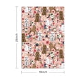 thumbnail image 3 of 6 Pcs Funny Kitchen Towels,Poodle and Flowers Floral Microfiber Dish Towels,Kitchen Tea Towels,Kitchen Towel Set (18" X 26"), 3 of 3