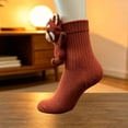 thumbnail image 3 of FAIOROI 3D Plush Animal Crew Socks for Women, Cute Cartoon Stuffed Toy Socks, Soft Cozy Knit Holiday Christmas Sock, 3 of 6