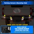 thumbnail image 5 of Rear Bumper,Fit for 2017-2025 Ford F250/F350,w/Main Body+Side Wings,Heavy Duty Steel Black Fine Sand Grain Powder, 5 of 12