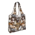 thumbnail image 2 of Wukai Cut Cats Sturdy and Stylish Reusable Canvas Tote Bag: Eco-Friendly, Heavy-Duty Grocery Shopping Bag with Reinforced Handles, 2 of 7