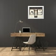 thumbnail image 3 of Adams, Emily 24x20 White Modern Wood Framed Museum Art Print Titled - Les Chic Chapeaux, 3 of 4