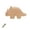 B, variant on Dinosaur Shape Cabinet Knob Drawer Pulls Lovely Children Room Furniture Decorative Handle for Cupboard Wardrobe Enduring
