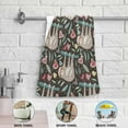 thumbnail image 5 of Mothers Day Sloth Hearts Hand Towels 2 PCS, Summer Branch Leaves Kitchen Towel Ultra Soft and Highly Absorbent,Decorative Fingertip Face Towel for Bathroom Hotel, 28.3"x14.4", 5 of 5