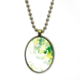 thumbnail image 1 of El día de San Patricio mariposa trébol de cuatro hojas Collar Colgante de cadena vintage Colección de joyas colgantes Unbranded M, 1 of 3