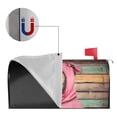 thumbnail image 5 of PHELIKA Vintage Old Wooden Texture Dog Wearing A Pink Hood 01 Magnetic Mailbox Covers Standard Size 25.5"H x 21"W, 5 of 8
