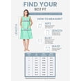 thumbnail image 6 of Casual Nights Women's Sleeveless Seersucker Zip Front Housecoat, Cotton & Polyester Blend Duster with 2 Pockets, 40 Inch Length, Plaid Green XXL, 6 of 6