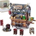 thumbnail image 1 of Hweilai Kit de Mini Blocs Street View (951 Pcs) - Chariot, Cadeau pour Adultes, Garçons, Filles 6+, Non Compatible avec Lego, 1 of 5