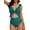 Light Green, variant on Women's Ruffle Monokini Tie Swimsuits Beach Bathing Suit One Piece