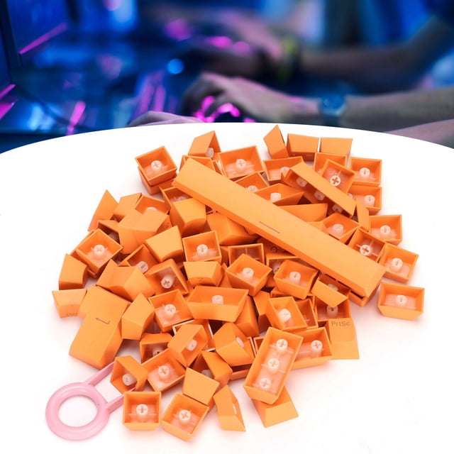 Colorful Keycaps, Oil- Mechanical Keyboard Keycaps For Keyboard Decoration For 61 / 64 / 87 / 104 / 108 Key Mechanical Keyboard.