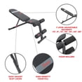 thumbnail image 3 of Banco de pesas multi posición Sunny Health & Fitness  Mod. SF-BH620038 Sunny Health & Fitness Banco de pesas multi posición Sunny Health & Fitness  Mod. SF-BH620038, 3 of 5