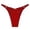 Red, variant on Women's European Traceless Foreign Trade Lace Thong Panties Red M